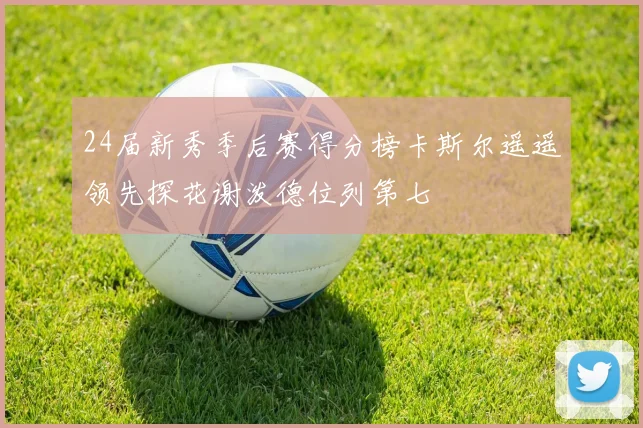 24届新秀季后赛得分榜卡斯尔遥遥领先探花谢泼德位列第七
