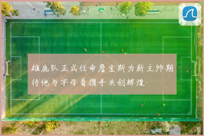 雄鹿队正式任命詹金斯为新主帅期待他与字母哥携手共创辉煌